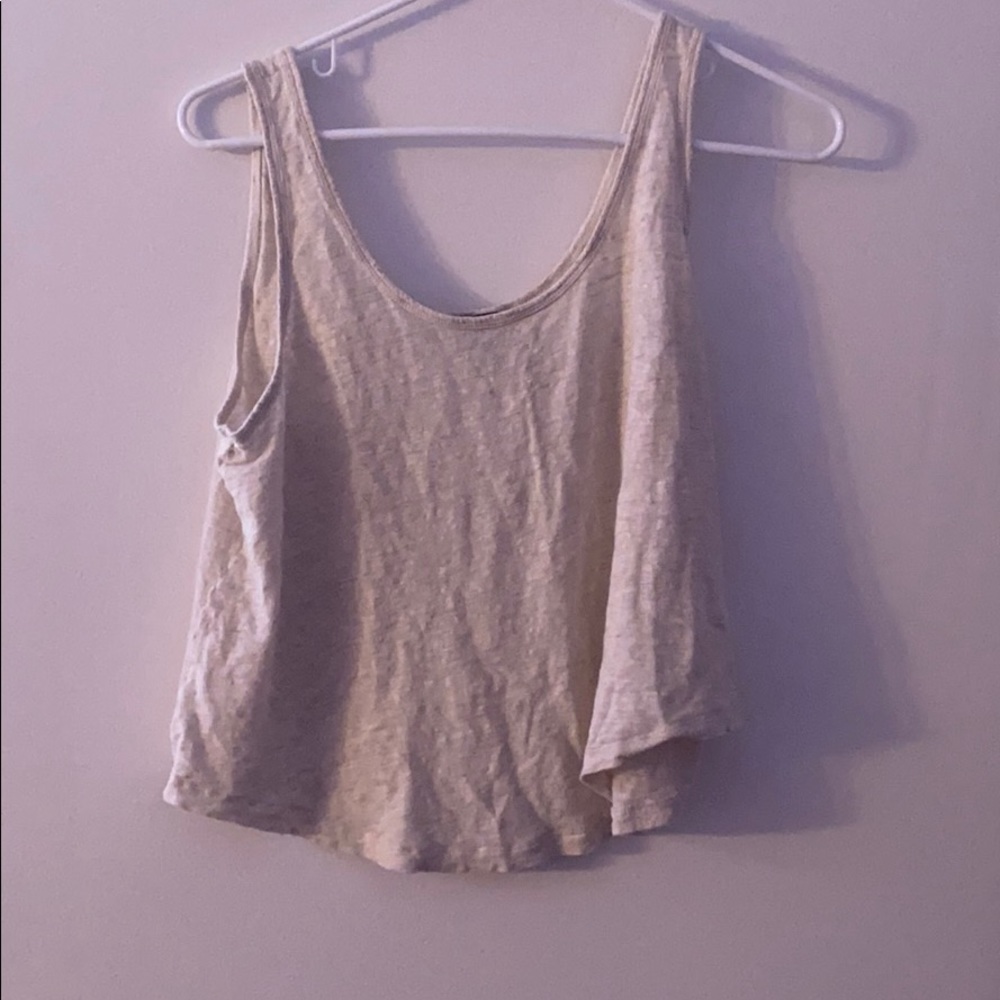 Off white tank top